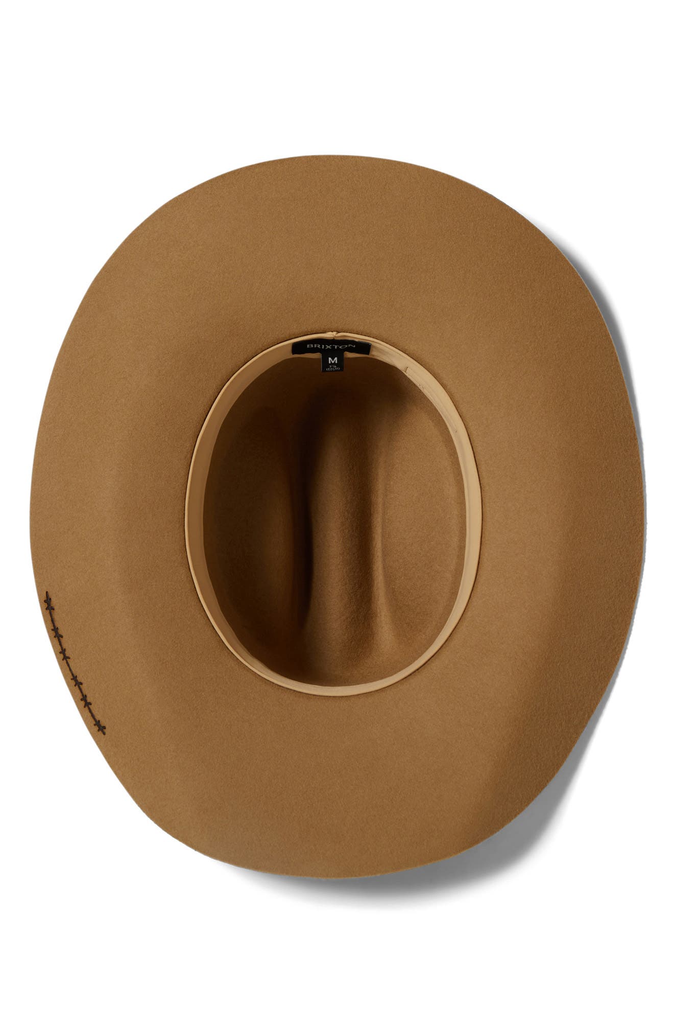 Classic Brixton Western Brown Wool Felt Hat Size M Brixton Laredo Wool Felt Cowboy Hat (Men) | Nordstrom main image 3