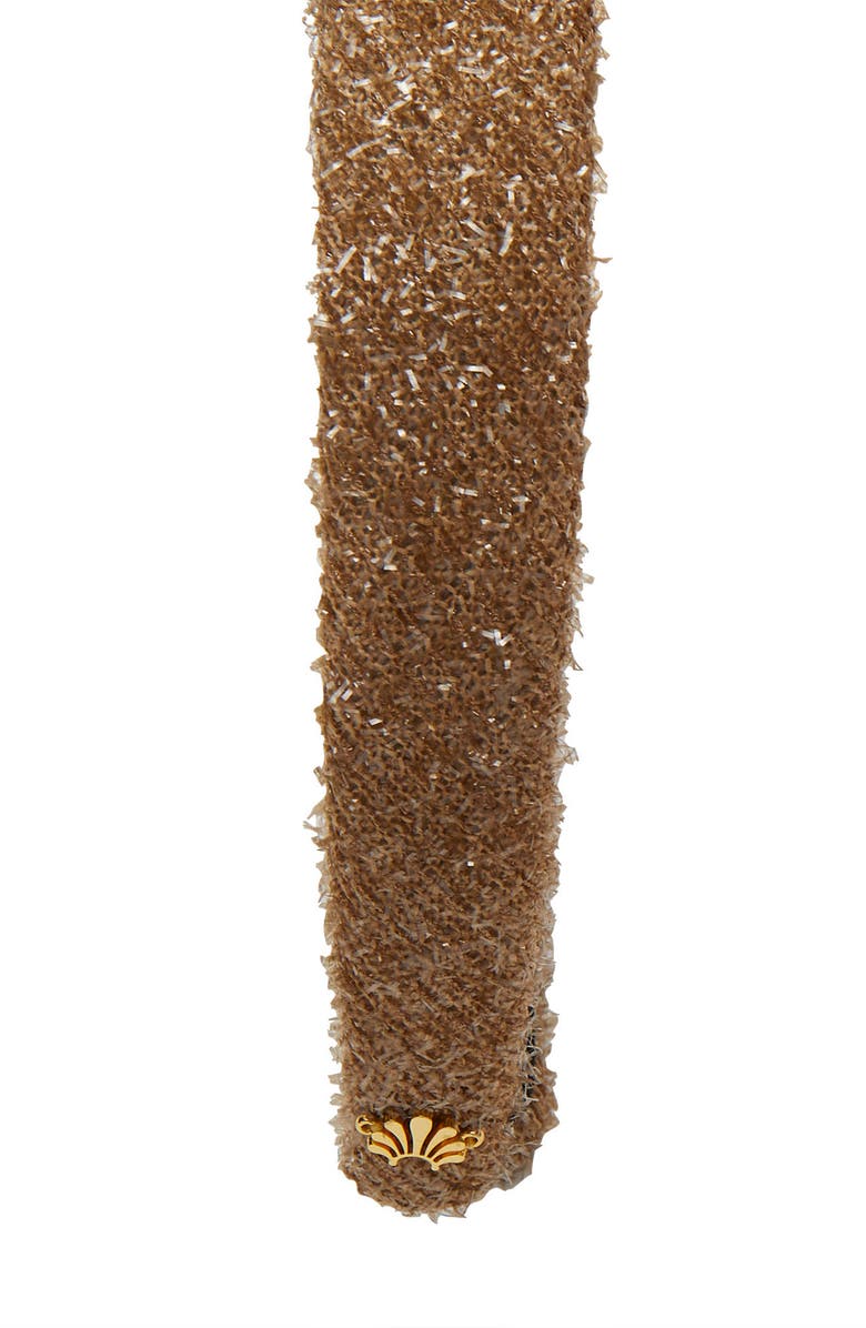 Lele Sadoughi Tinsel Headband, Alternate, color, Gold