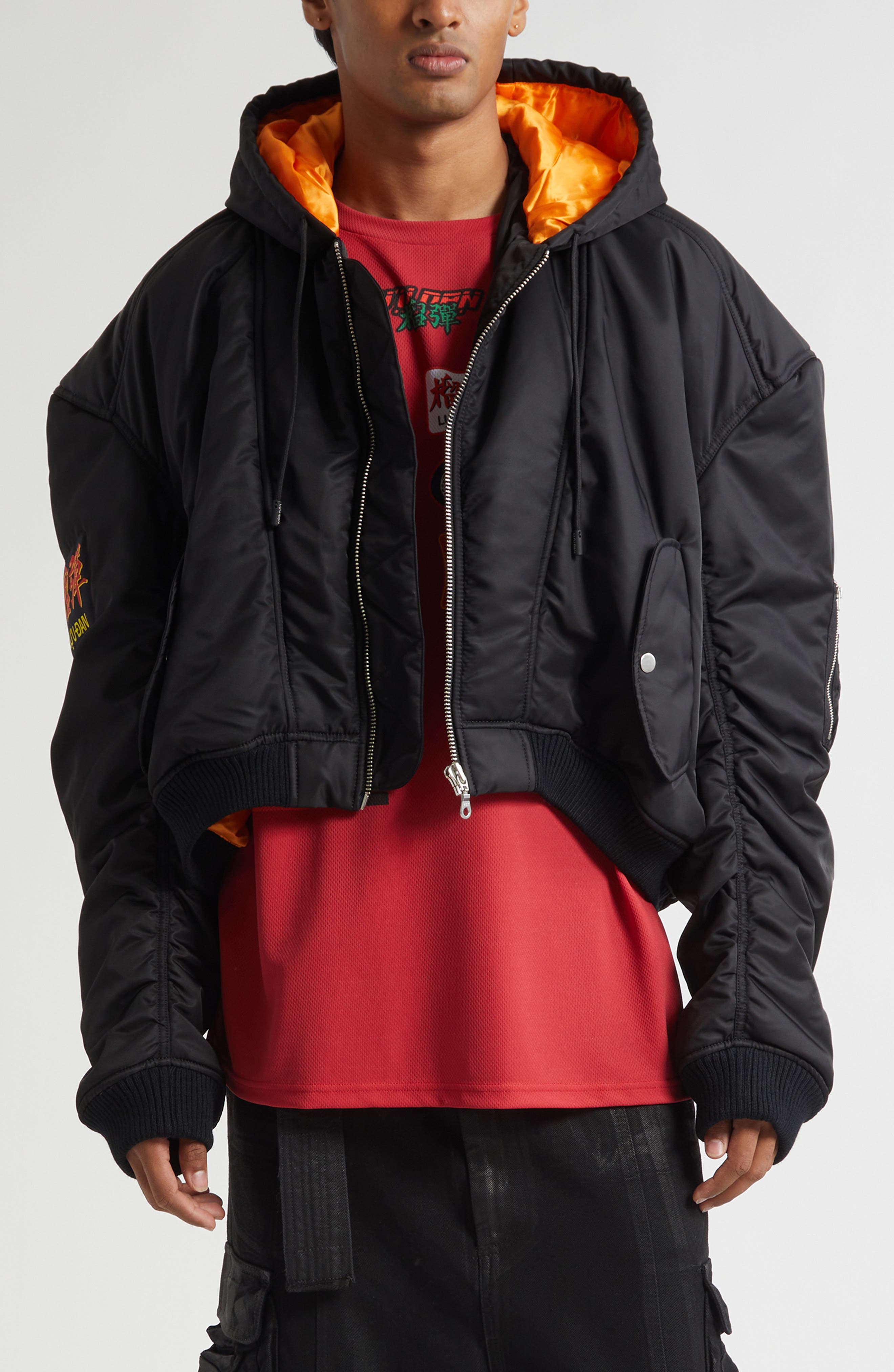 Patch Bomber Jacket