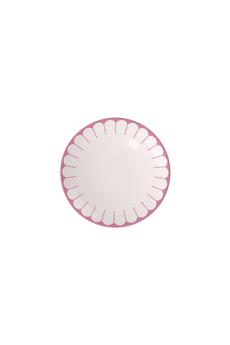 Fleur Soleil Salad Plate, Main, color, Pink