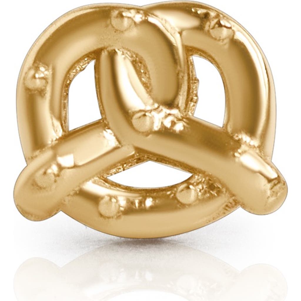 Whit Jewelry 14k Yellow Gold Pretzel Stud In Gold