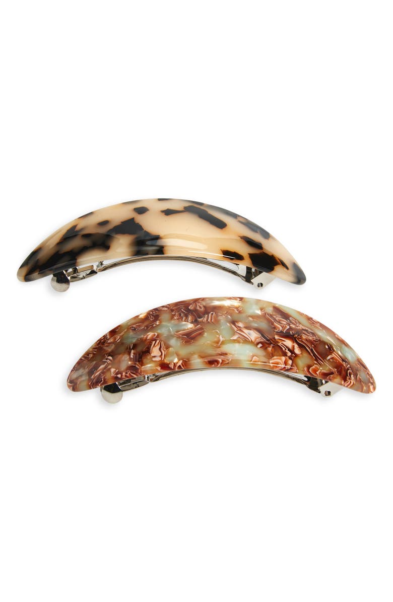 Tasha Assorted 2-Pack Barrettes, Main, color,