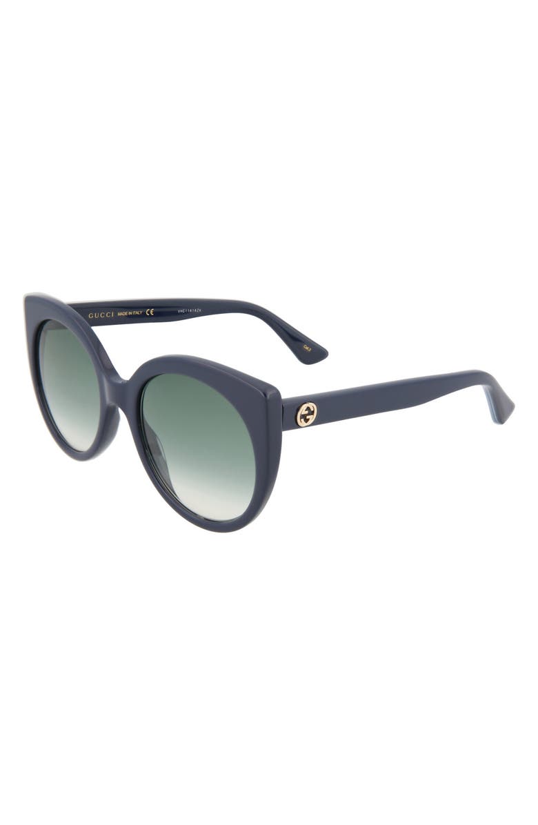 Gucci 55mm Cat Eye Sunglasses, Alternate, color,