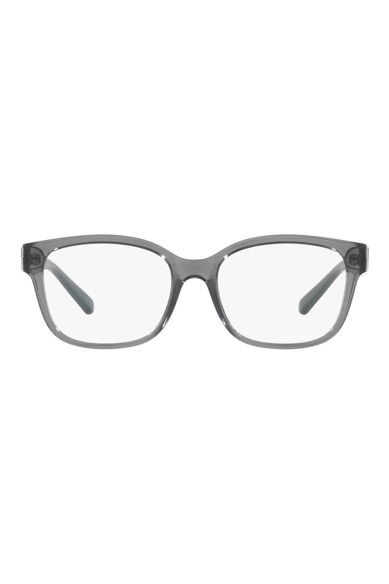 53mm Rectangular Sunglasses, Main, color, GREEN