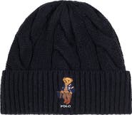 Polo Ralph Lauren Bear Wool Blend Beanie