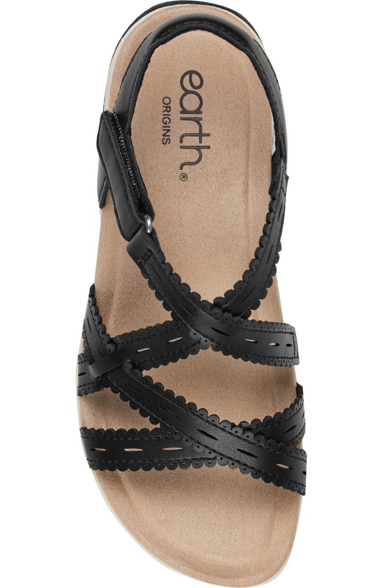 Earth<sup>®</sup> Sanetra Ankle Strap Sandal, Alternate, color, Black