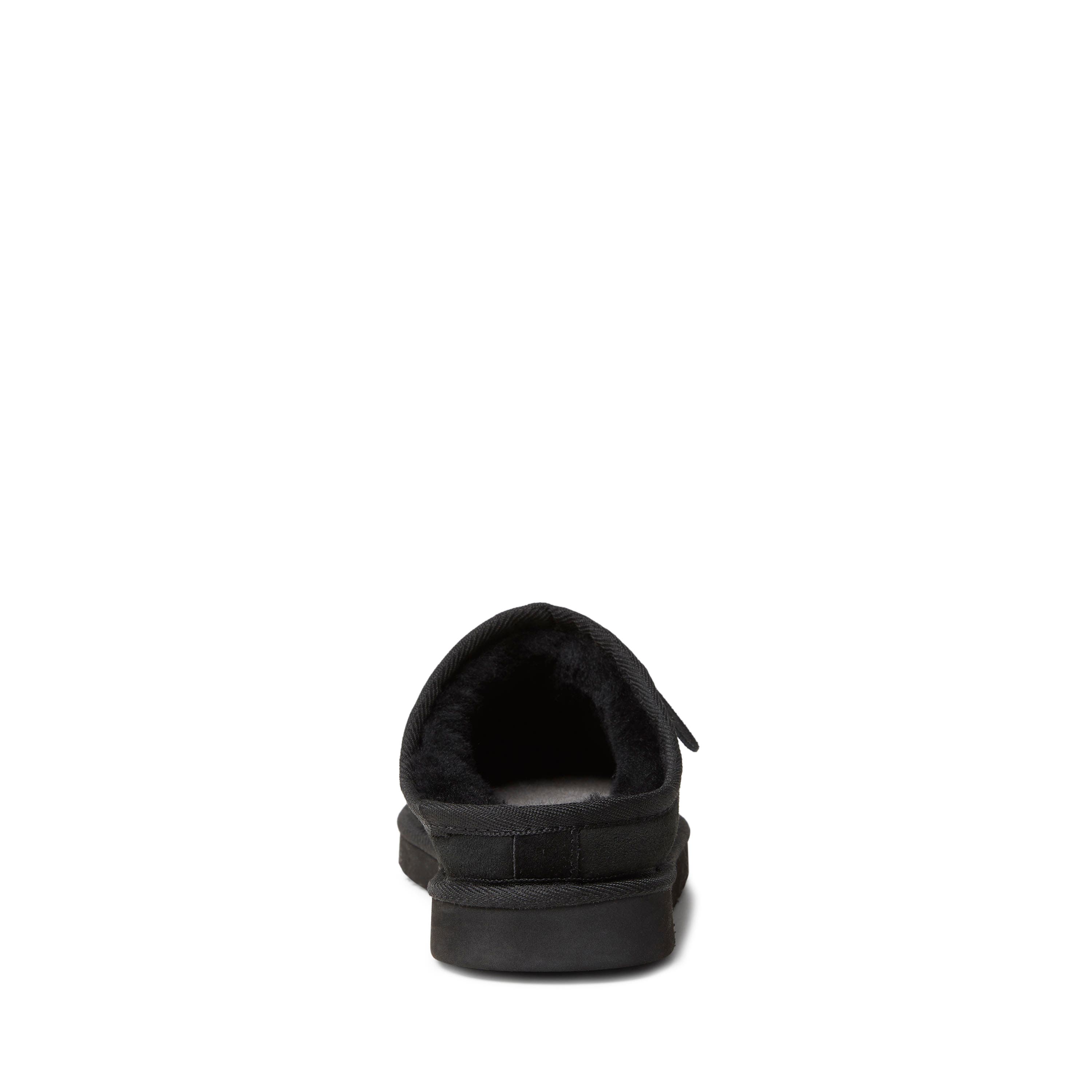 DEARFOAMS Fireside Grafton Genuine Shearling Clog Slipper, Alternate, color, Black