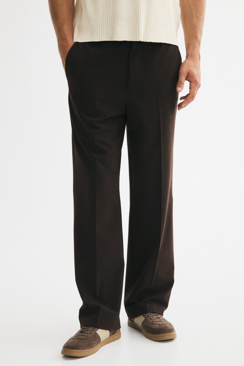Relaxed-fit Pants, Alternate, color, Dark brown