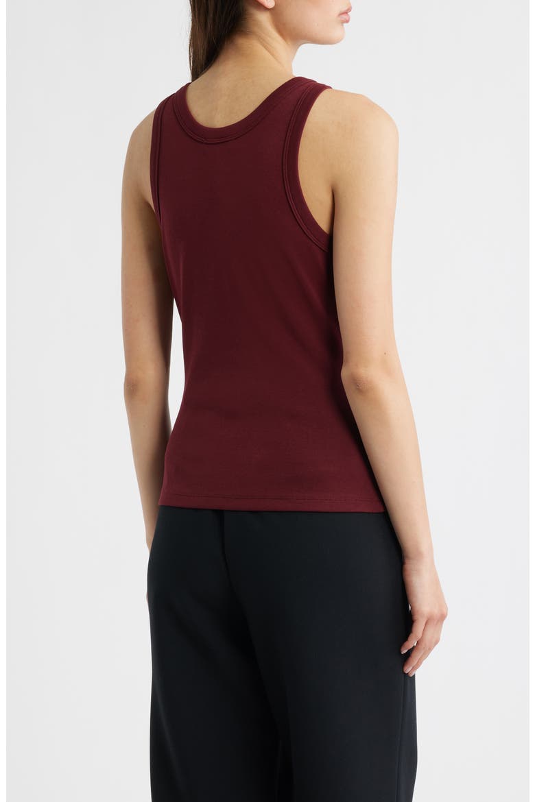 Jude Tank Top, Alternate, color, MERLOT