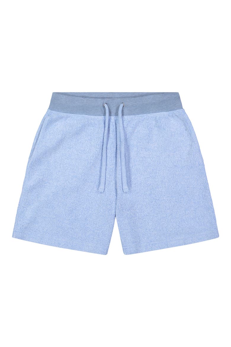 Fleece Sweatshorts, Alternate, color, BLUE BELL