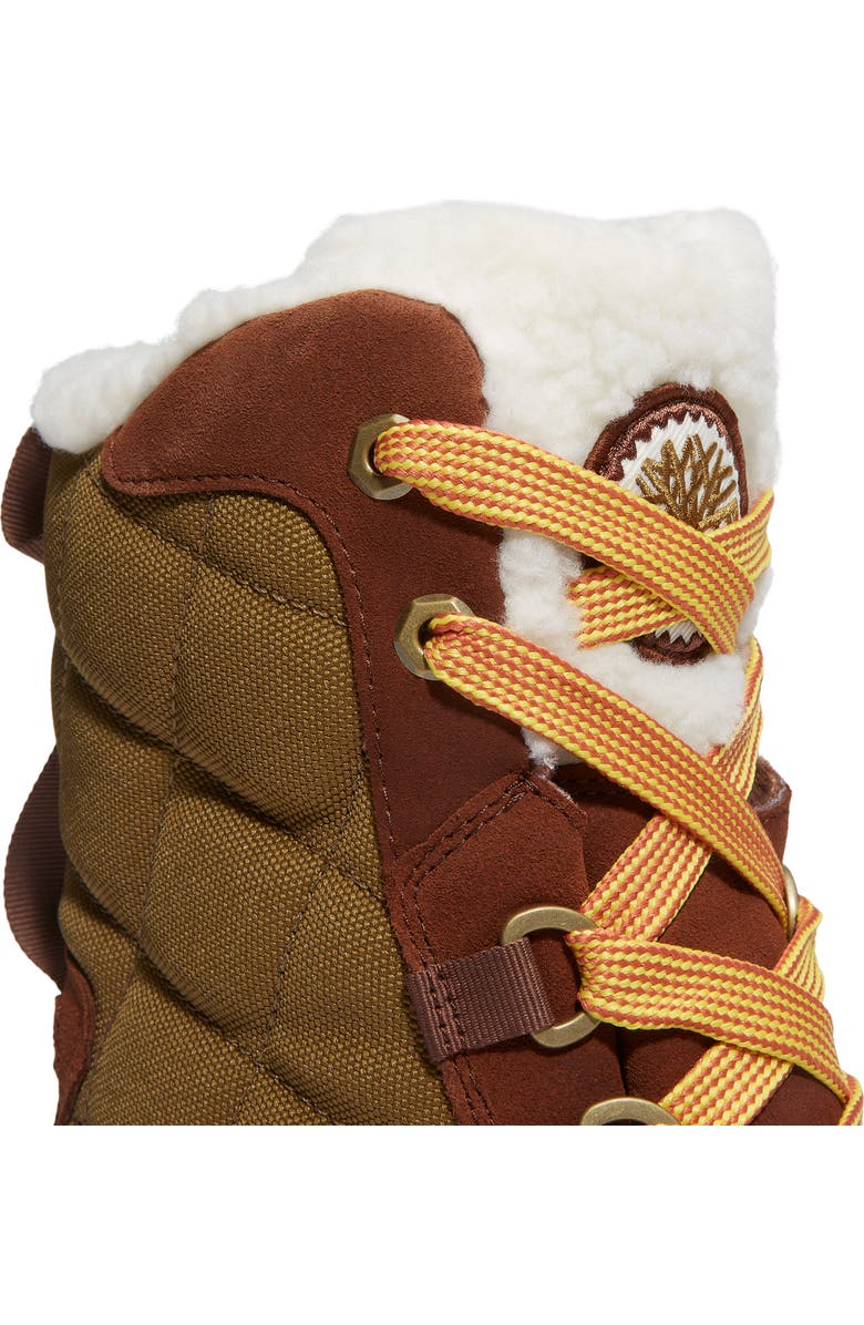 Timberland White Ledge Waterproof Snow Boot, Alternate, color, Medium Brown Suede