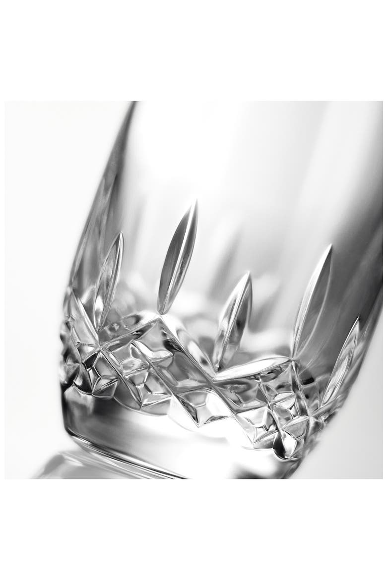 Lismore Essence Set of 2 Lead Crystal Shot Glasses, Alternate, color, NO COLOR