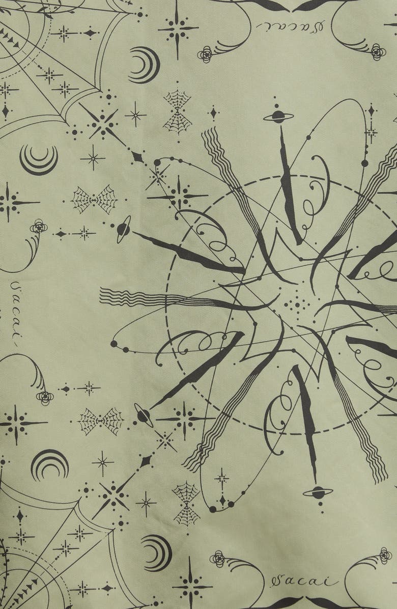 Sacai x Dr. Woo Bandana Print Bomber Jacket, Alternate, color,