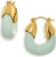 Lizzie Fortunato Mini Organic Hoop Earrings