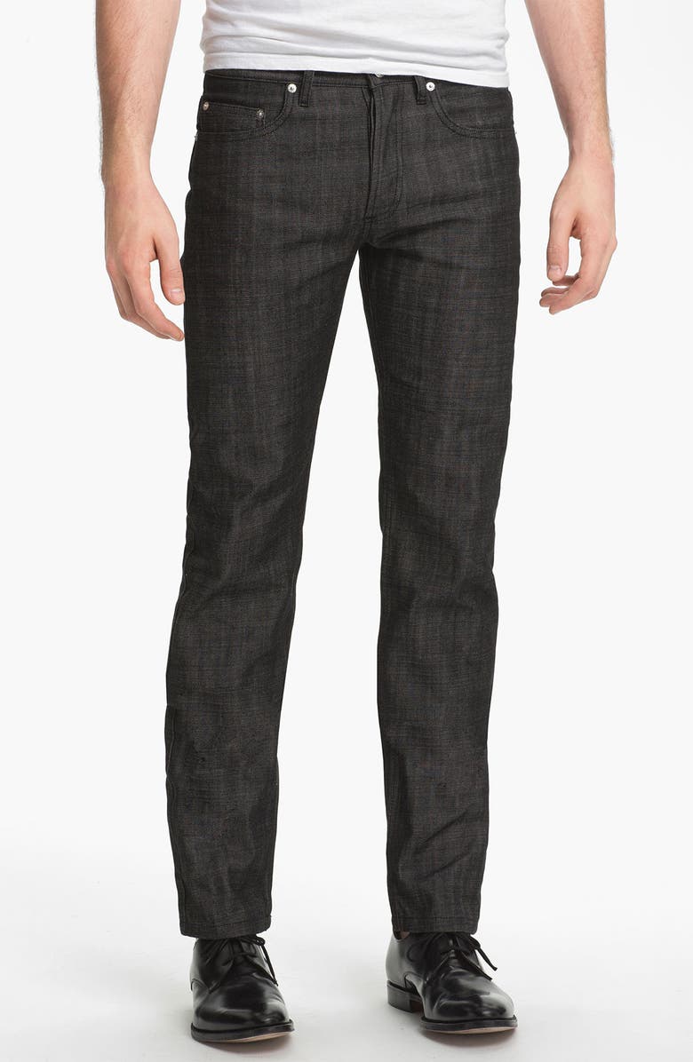 A.P.C. 'New Standard' Slim Straight Leg Jeans, Main, color,