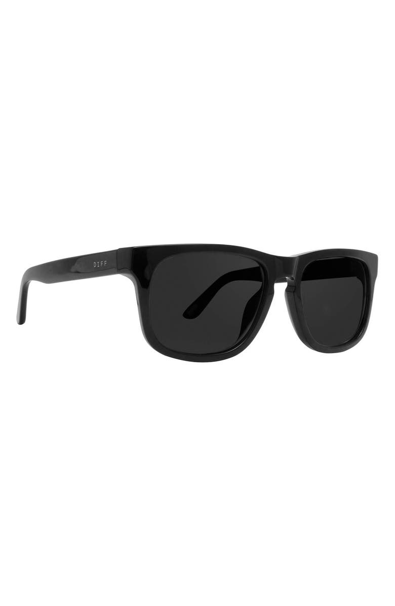DIFF Riley 55mm Polarized Rectangle Sunglasses, Alternate, color, 