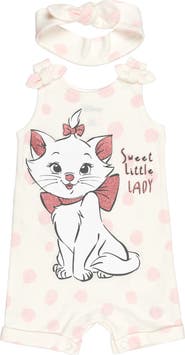 Disney 2-Piece Sleeveless Romper and Headband Set