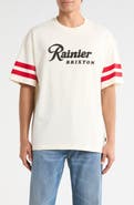 Brixton Rainier 1878 Oversized Graphic Cotton T-Shirt
