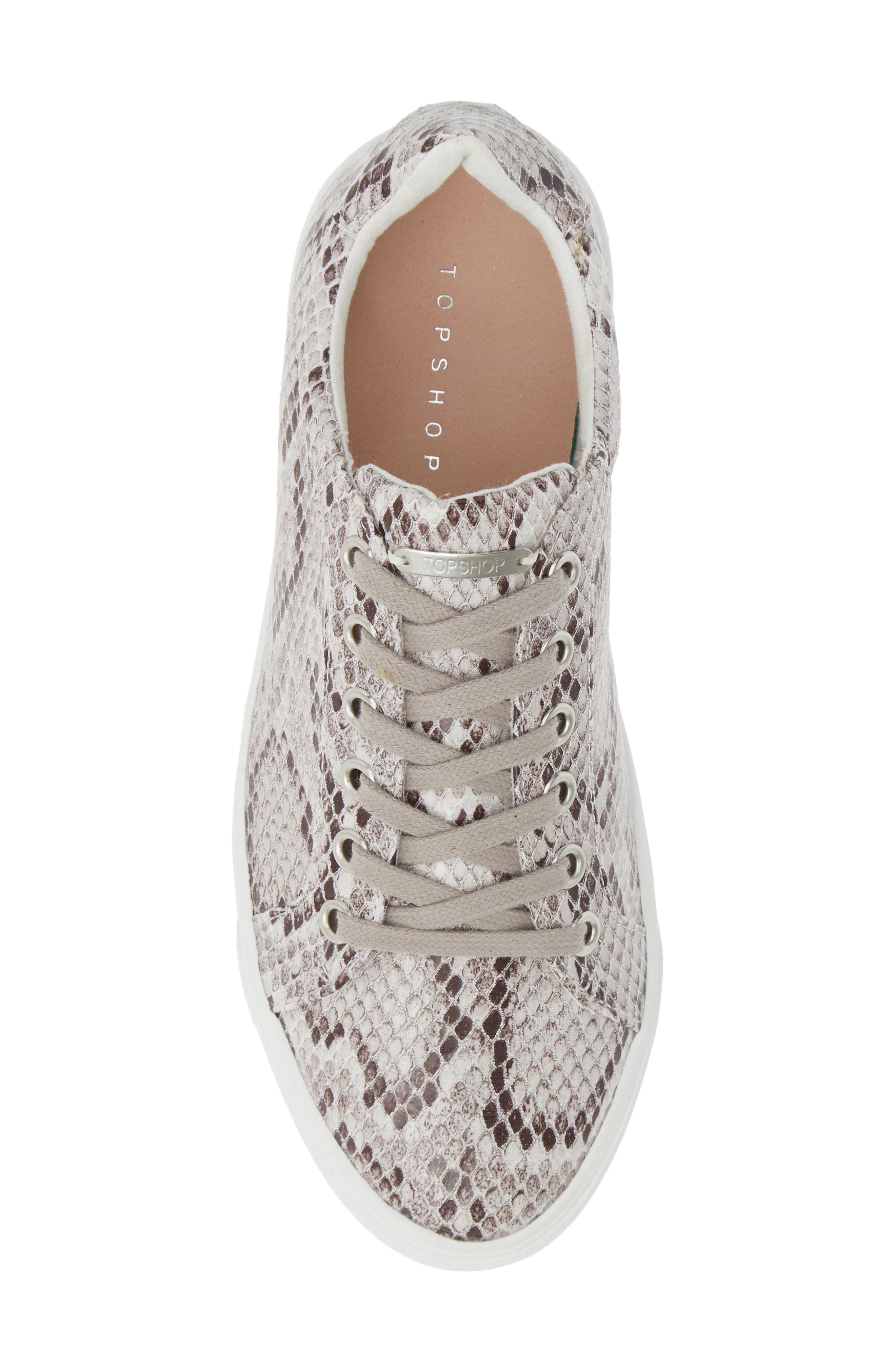 Topshop Cola Sneaker, Alternate, color, 