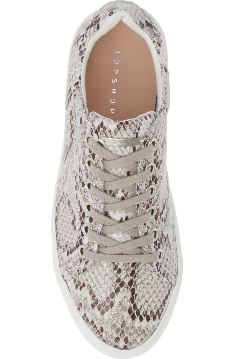 Topshop Cola Sneaker, Alternate, color,