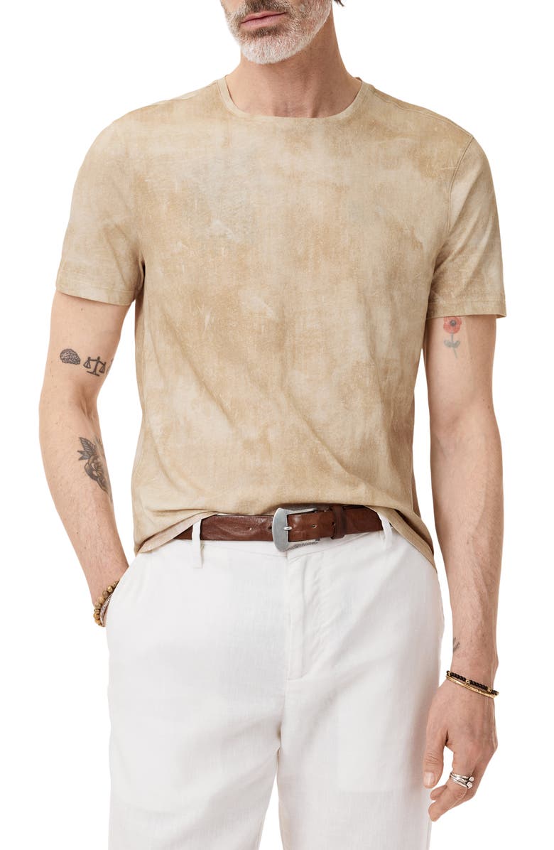 John Varvatos Cotton Crewneck T-Shirt, Alternate, color, Dew