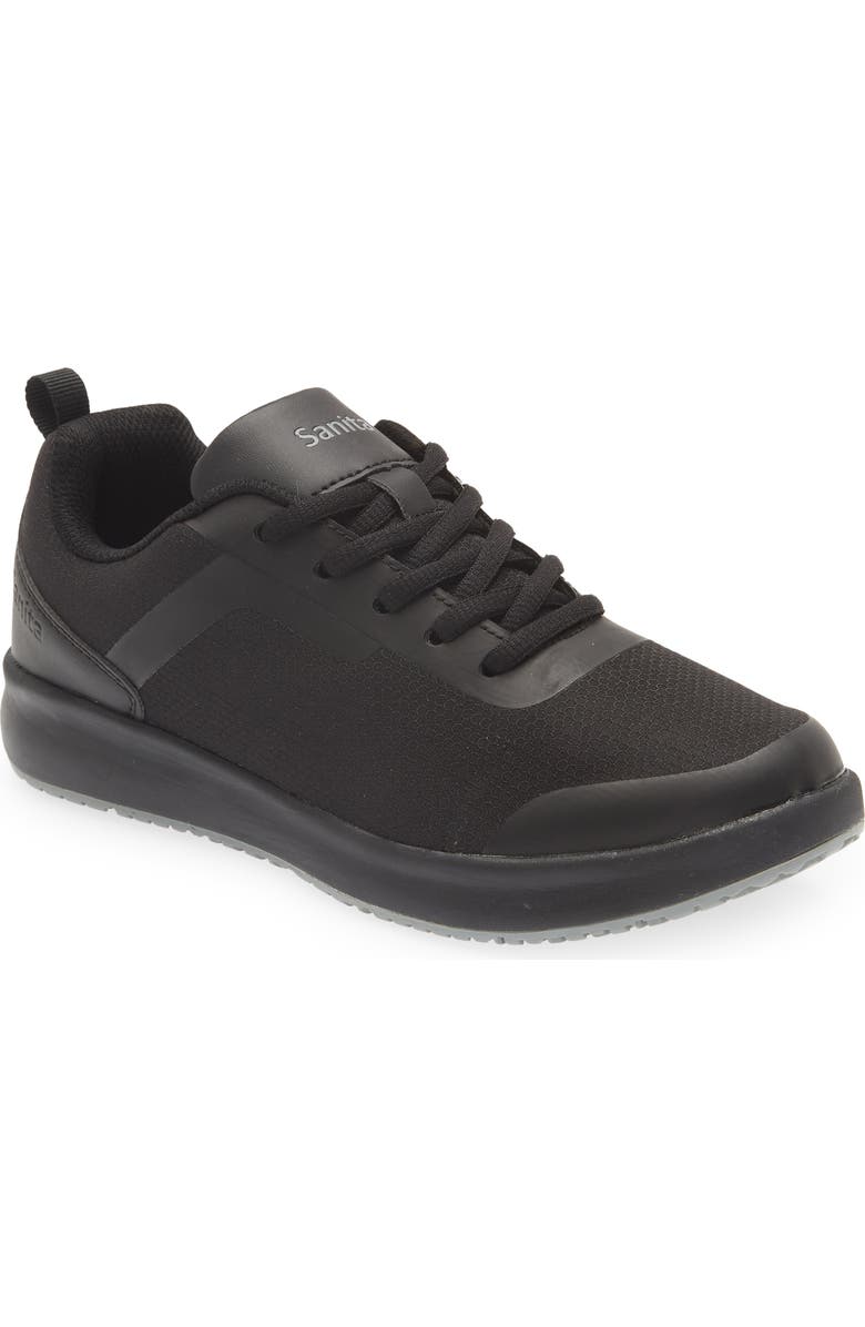 Sanita Concave Sneaker, Main, color, Black