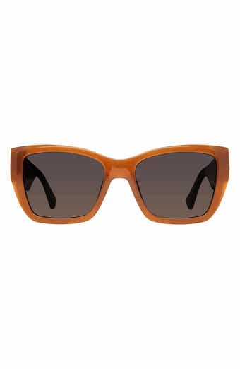 Kurt Geiger London Kensington 54mm Gradient Rectangular Sunglasses
