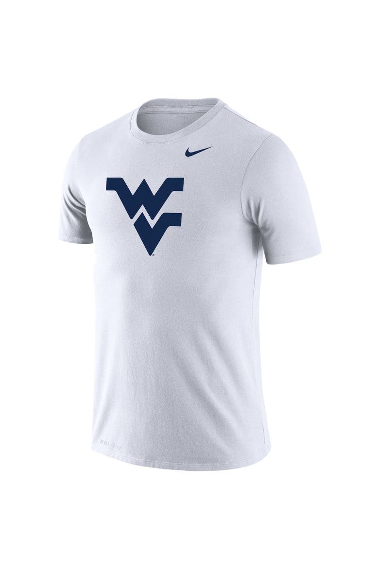 Men's Nike White West Virginia Mountaineers School Logo Legend Performance T-Shirt, Alternate, color, White