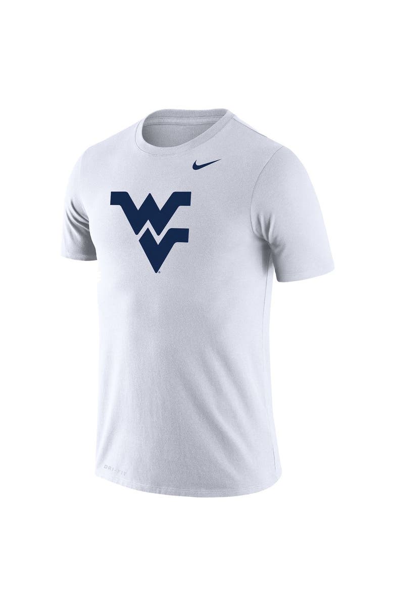 Nike Men's Nike White West Virginia Mountaineers School Logo Legend Performance T-Shirt, Alternate, color,