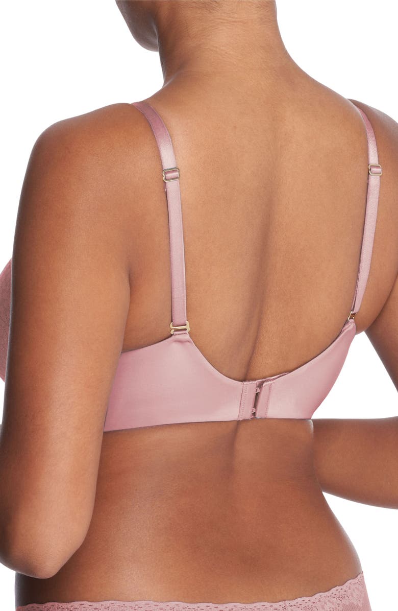 Natori Comfort Evolution Full Fit Memory Foam Covertible Bra, Alternate, color, Ash Rose