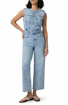 PAIGE Cirie Ankle Denim Jumpsuit