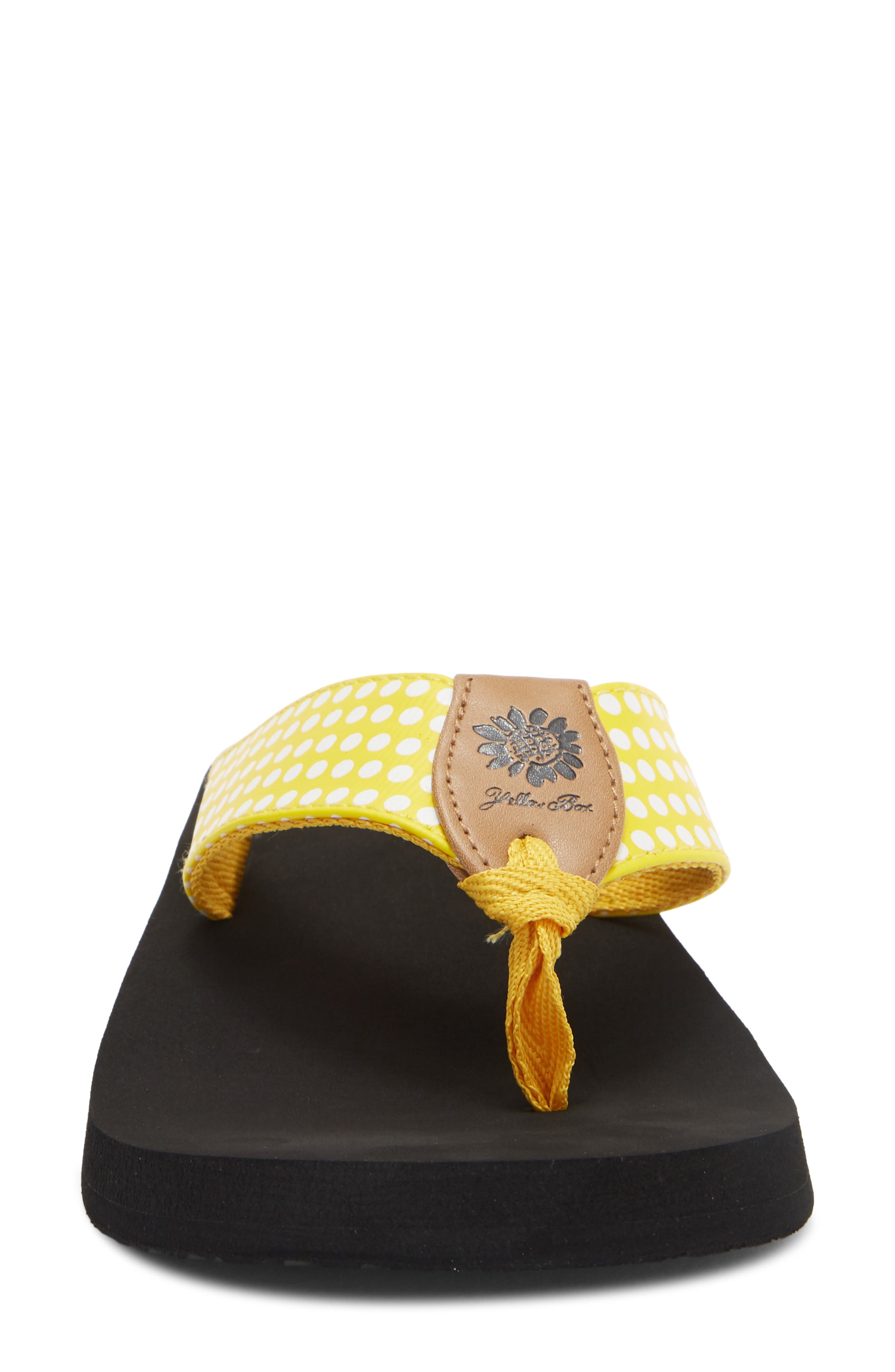 Fromy Flip Flop Sandal, Alternate, color, YELLOW