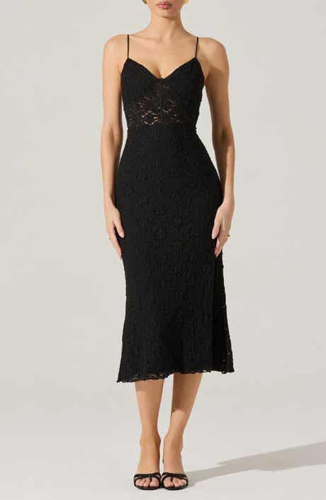 ASTR the Label Floral Lace Knit Dress