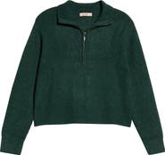 Marine Layer Chalet Quarter Zip Sweater