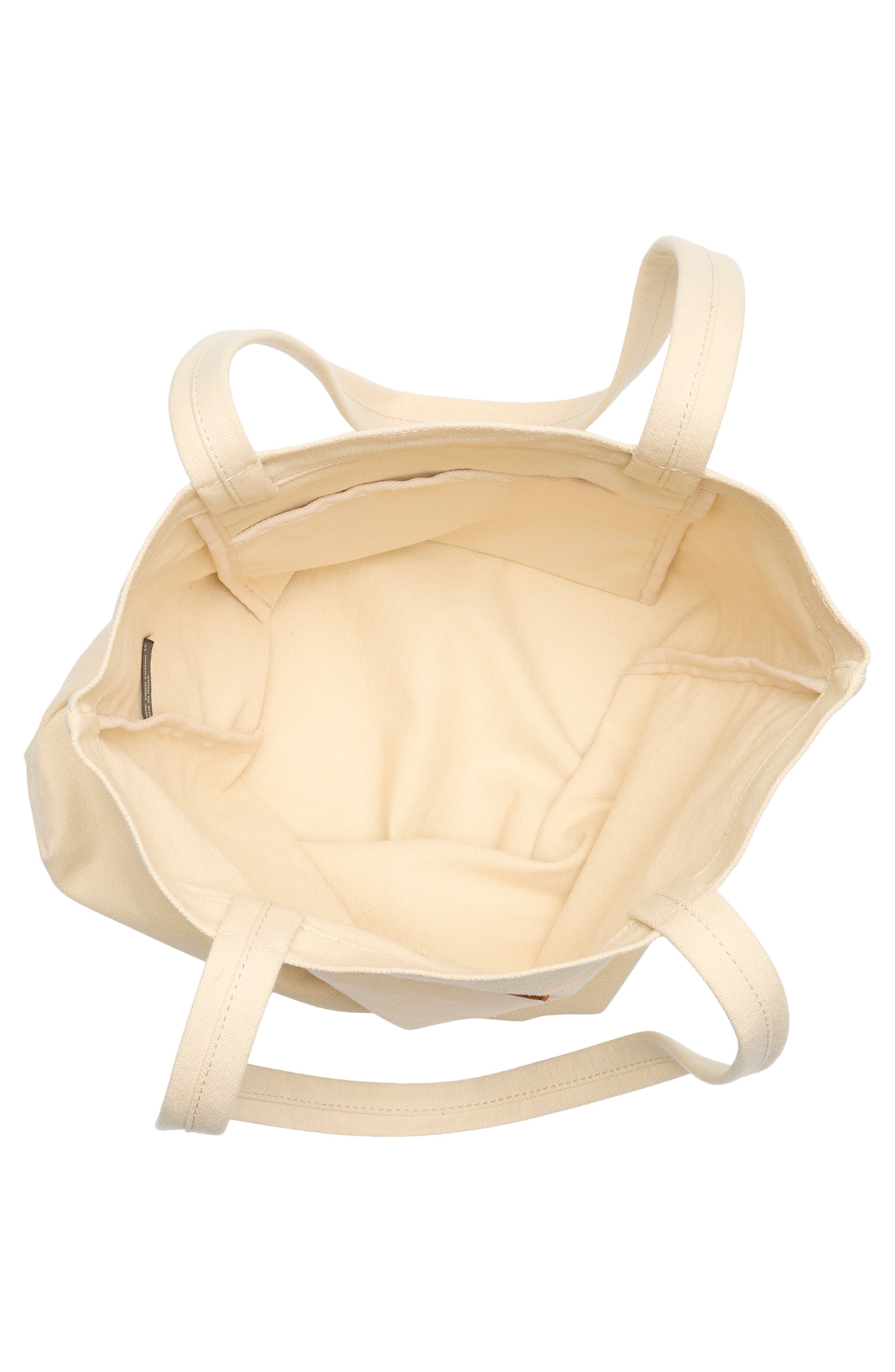 New Amsterdam Leatherworks Eden Canvas Tote Bag, Alternate, color, Natural