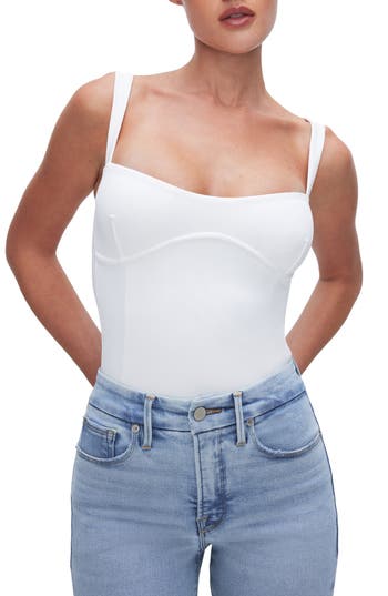 GOOD AMERICAN GOOD AMERICAN SWEETHEART SCUBA TANK BODYSUIT