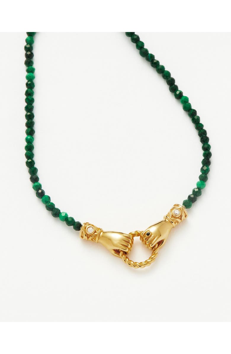 Missoma x Harris Reed Mini In Good Hands Beaded Bracelet, Alternate, color, 