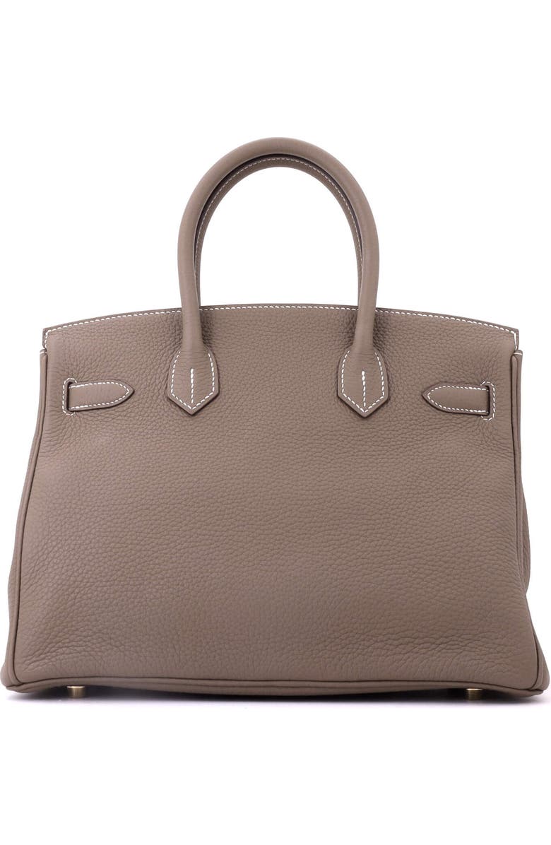 Pre-Owned Hermes Birkin Handbag Grey Togo with Gold Hardware 30, Alternate, color, Etoupe