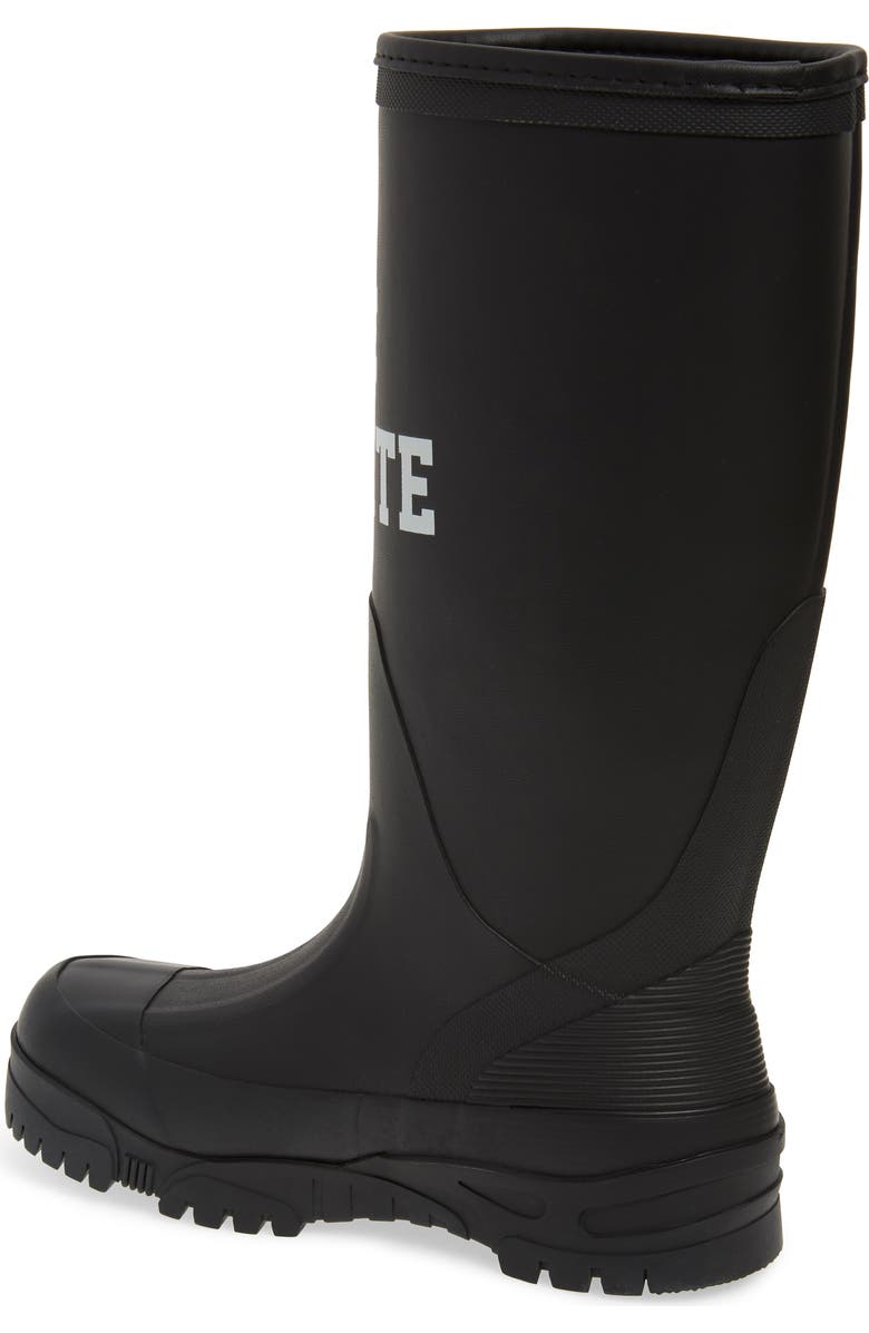 Undercover We Are Infinite Rubber Rain Boot, Alternate, color,