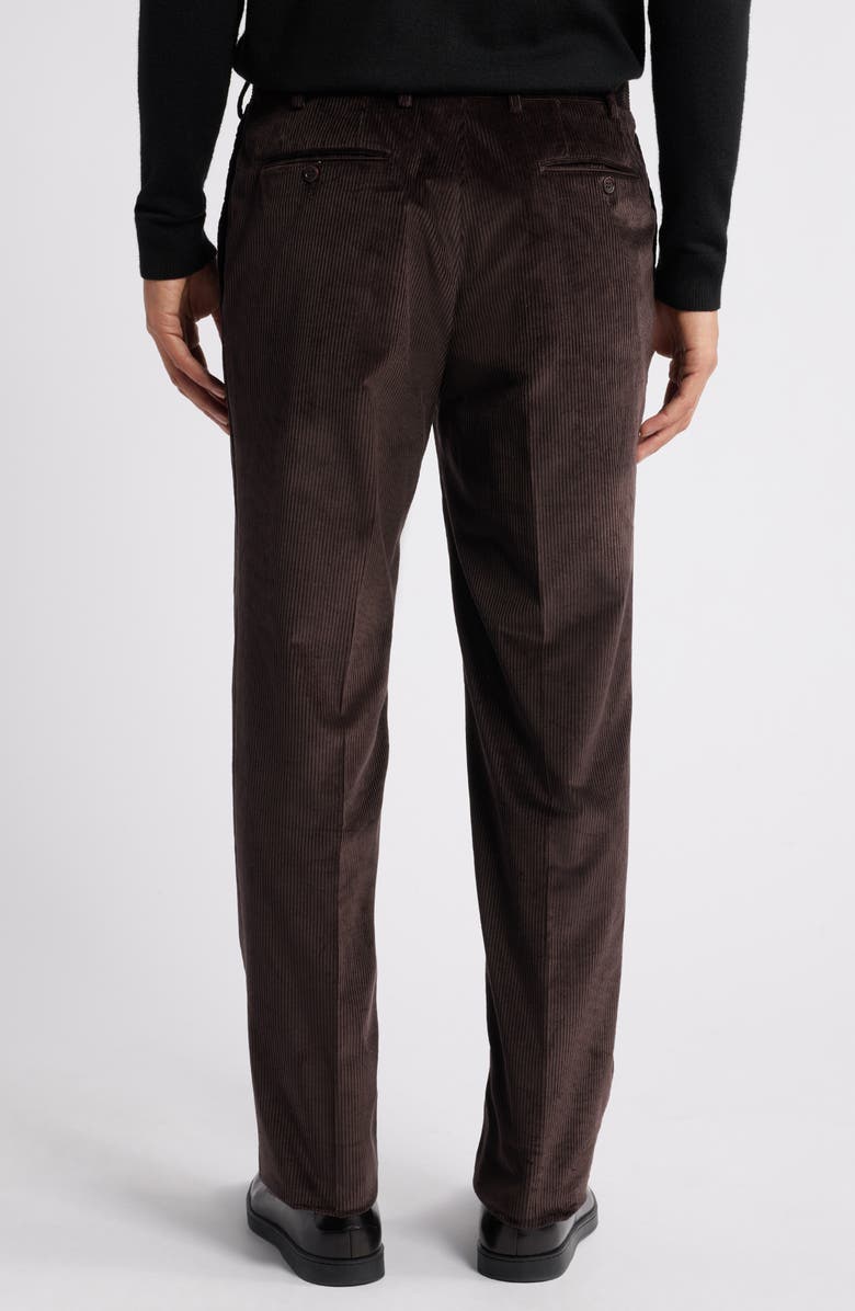 Stretch Cotton Corduroy Trousers