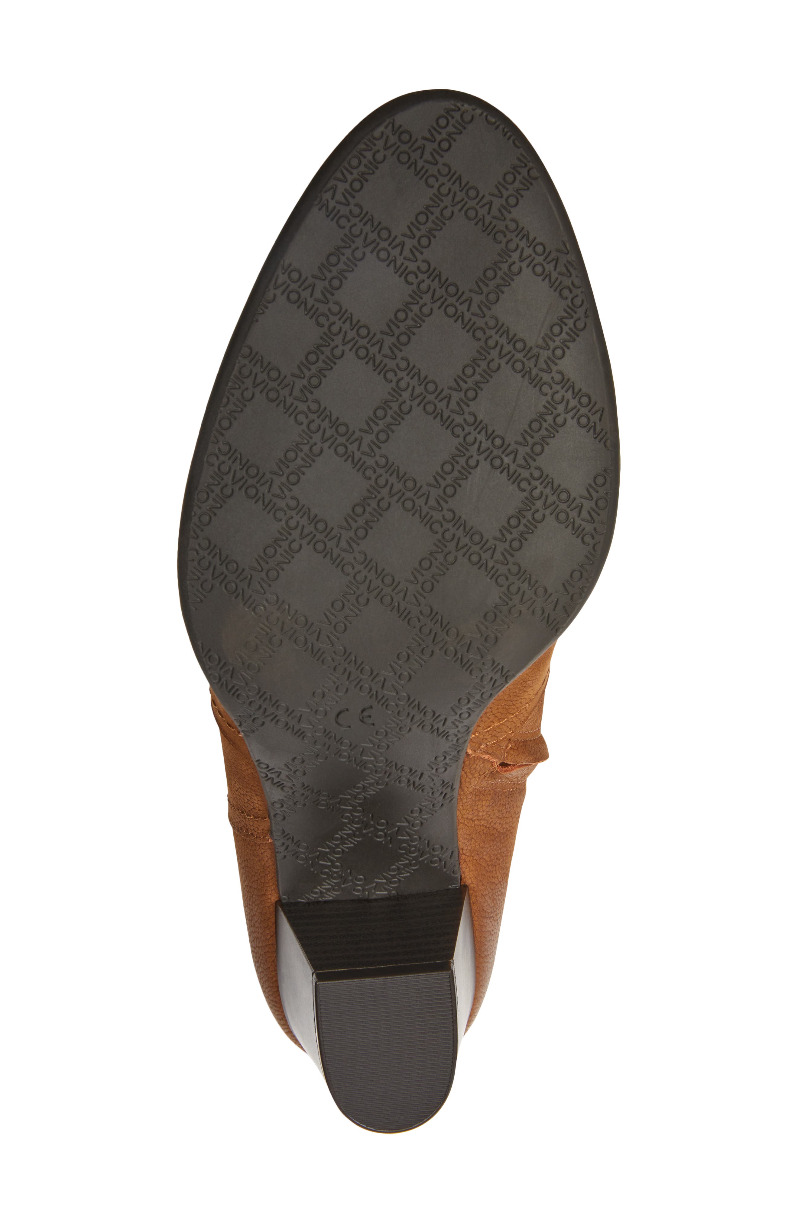 Raina Water Resistant Bootie, Alternate, color, BROWN NUBUCK LEATHER