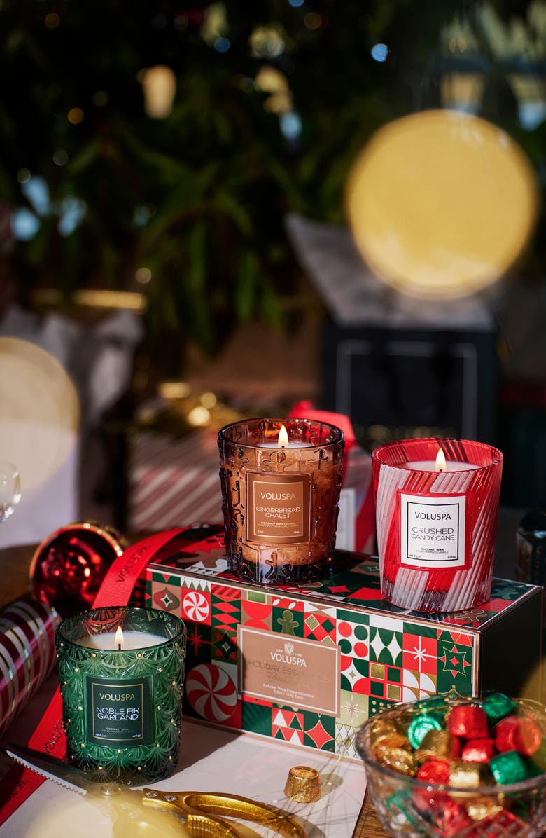 Voluspa Holiday Essentials Candle Trio, Alternate, color,