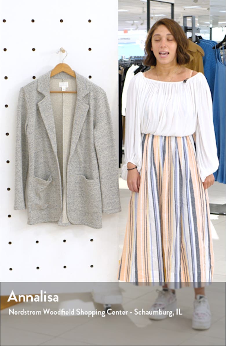 Cotton Blend Boyfriend Blazer, sales video thumbnail