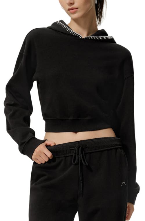 Lilysilk Seamflow Poise Pullover In Black