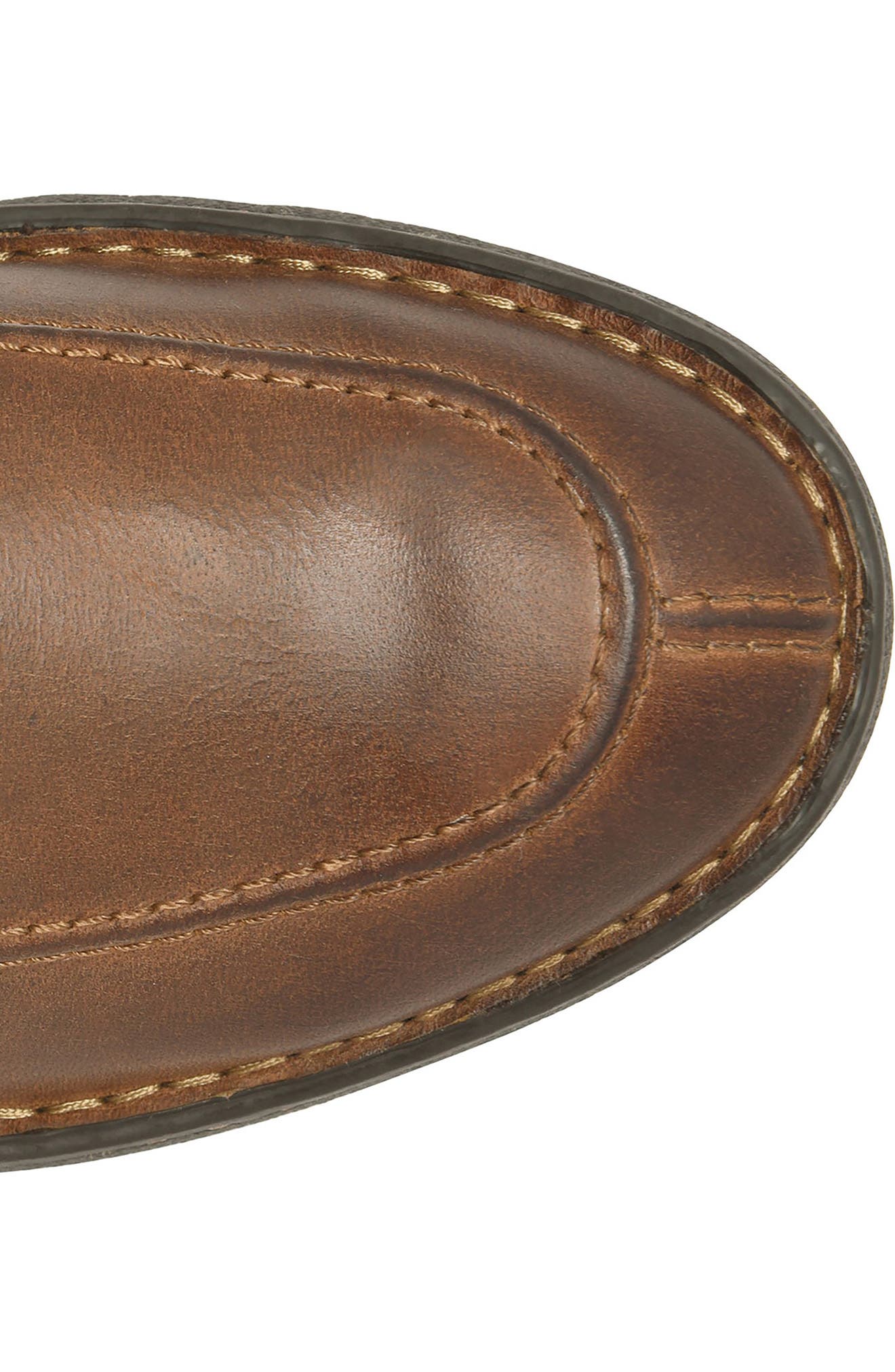 Cliff Leather Derby, Alternate, color, RUST FULLGRAIN