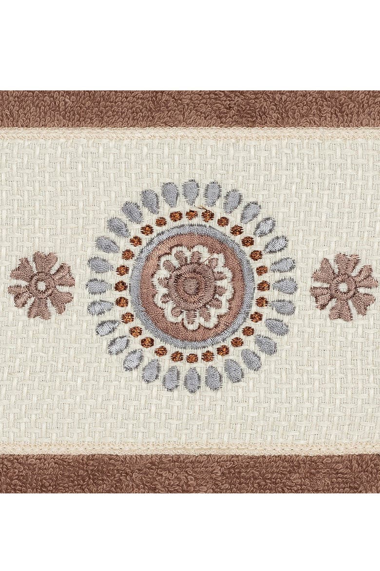 Isabell Embellished Hand Towel - Latte, Alternate, color, LATTE