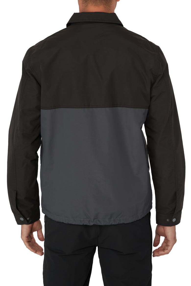 Daybreak Windbreaker Jacket, Alternate, color, BLACK