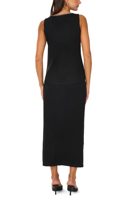 VINCE CAMUTO VINCE CAMUTO WHIPSTITCH MIDI SWEATER SKIRT 