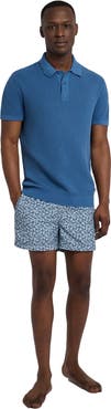 Onia Cotton Textured Knit Polo