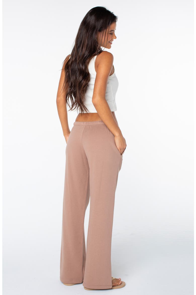 Ariel Wide Leg Pants, Alternate, color, GINGER SNAP